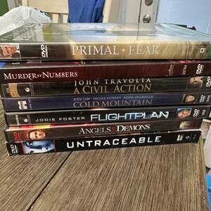 Movie DVD Lot Thriller Action Suspense - Great‎ Condition - Lot of 12